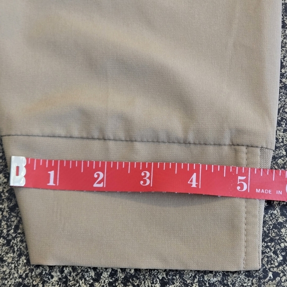 bcg ACADEMY LTD Training Stretch Pants w/ Pockets Tan Khaki Athletic Men size L - Picture 16 of 16